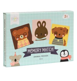 A Little Lovely Company Games & Puzzles-Memory match: Animal Friends