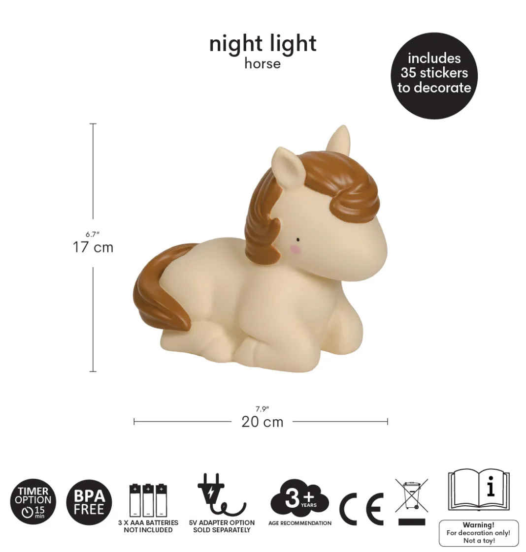Kids A Little Lovely Company Horse | Night Lights-Night light: Horse