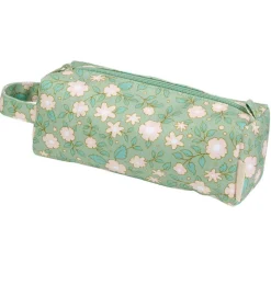 A Little Lovely Company Blossoms | Pencil Cases-Pencil case: Blossoms - sage
