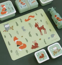 A Little Lovely Company Forest Friends | Placemats-Placemat: Forest friends