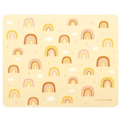 A Little Lovely Company Rainbows | Placemats-Placemat: Rainbows