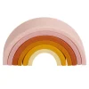 A Little Lovely Company Toys-Rainbow stacking toy: sunset