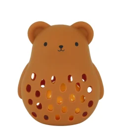 A Little Lovely Company Toys-Silicone rattle: Bear