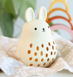 A Little Lovely Company Toys-Silicone rattle: Bunny