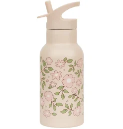 A Little Lovely Company Blossoms | Drink Bottles-Stainless steel drink bottle: Blossoms Pink