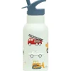 A Little Lovely Company Vehicles | Drink Bottles-Stainless steel drink bottle: Vehicles
