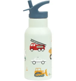 A Little Lovely Company Vehicles | Drink Bottles-Stainless steel drink bottle: Vehicles
