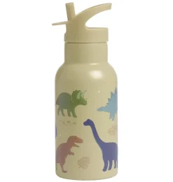 A Little Lovely Company Dinosaurs | Drink Bottles-Stainless steel drink bottle: Dinosaurs