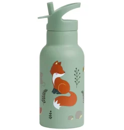 A Little Lovely Company Forest Friends | Drink Bottles-Stainless steel drink bottle: Forest friends