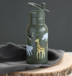 A Little Lovely Company Savanna | Drink Bottles-Stainless steel drink bottle: Savanna