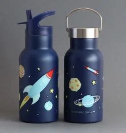 A Little Lovely Company Space | Drink Bottles-Stainless steel drink bottle: Space