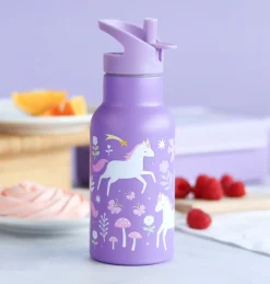 A Little Lovely Company Unicorn | Unicorn Dreams-Stainless steel drink bottle: Unicorn Dreams