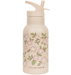 A Little Lovely Company Blossoms | Drink Bottles-Stainless steel drink bottle: Blossoms Pink