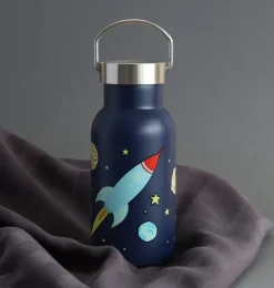 A Little Lovely Company Drink Bottles-Stainless steel drink bottle lid
