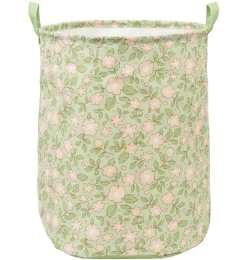 A Little Lovely Company Blossoms | Storage Baskets-Storage basket: Blossoms - sage