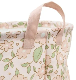 A Little Lovely Company Blossoms | Storage Baskets-Storage basket: Blossoms - pink
