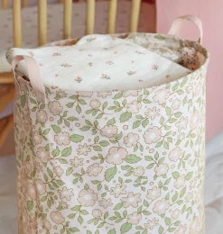 A Little Lovely Company Blossoms | Storage Baskets-Storage basket: Blossoms - pink