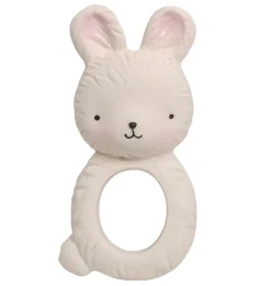A Little Lovely Company Bunny | Forest Friends-Teething ring: Bunny - white