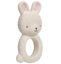 A Little Lovely Company Bunny | Forest Friends-Teething ring: Bunny - white