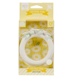 A Little Lovely Company Teethers-Teething ring: Daisy chain