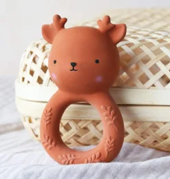 A Little Lovely Company Forest Friends | Teethers-Teething ring: Deer