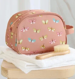 A Little Lovely Company Butterflies | Travel And Toiletry Bags-Toiletry bag: Butterflies