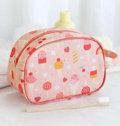 A Little Lovely Company Ice-cream | Travel And Toiletry Bags-Toiletry bag: Ice-cream