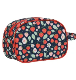 A Little Lovely Company Strawberries | Travel And Toiletry Bags-Toiletry bag: Strawberries