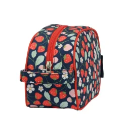 A Little Lovely Company Strawberries | Travel And Toiletry Bags-Toiletry bag: Strawberries