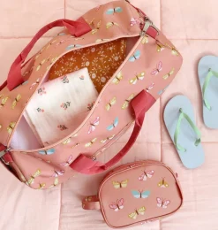 A Little Lovely Company Butterflies | Travel And Toiletry Bags-Travel bag: Butterflies