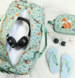 A Little Lovely Company Forest Friends | Travel And Toiletry Bags-Travel bag: Forest friends