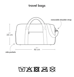 A Little Lovely Company Strawberries | Travel And Toiletry Bags-Travel bag: Strawberries