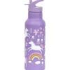 A Little Lovely Company Unicorn | Unicorn Dreams-XL stainless steel drink bottle: Unicorn Dreams