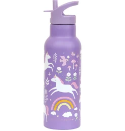 A Little Lovely Company Unicorn | Unicorn Dreams-XL stainless steel drink bottle: Unicorn Dreams