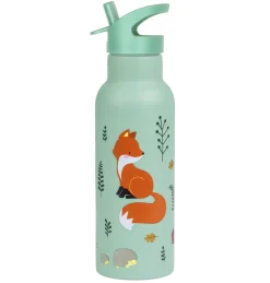 A Little Lovely Company Forest Friends | Drink Bottles-XL stainless steel drink bottle: Forest friends