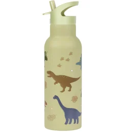 A Little Lovely Company Dinosaurs | Drink Bottles-XL stainless steel drink bottle: Dinosaurs