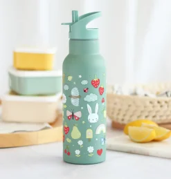 A Little Lovely Company Joy | Drink Bottles-XL stainless steel drink bottle: Joy