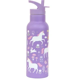 A Little Lovely Company Unicorn | Unicorn Dreams-XL stainless steel drink bottle: Unicorn Dreams