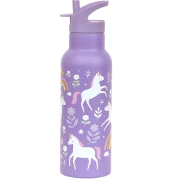 A Little Lovely Company Unicorn | Unicorn Dreams-XL stainless steel drink bottle: Unicorn Dreams