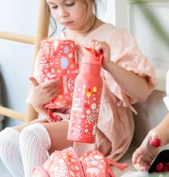 A Little Lovely Company Fun | Drink Bottles-XL stainless steel drink bottle: Fun