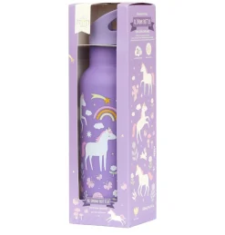 A Little Lovely Company Unicorn | Unicorn Dreams-XL stainless steel drink bottle: Unicorn Dreams