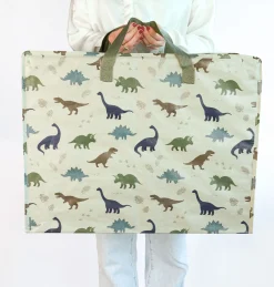 A Little Lovely Company Dinosaurs | Xl Storage Bags-XL Storage Bag: Dinosaurs